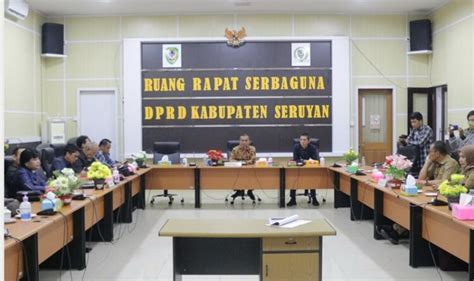 Tindak Lanjut Hasil Reses Dprd Seruyan Gelar Rapat Kerja Kalteng Today