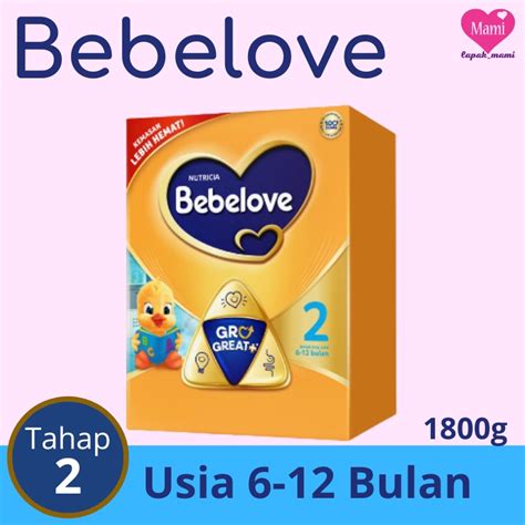 Jual Bebelove Susu Bubuk Formula Untuk Bayi Usia Bulan Gr