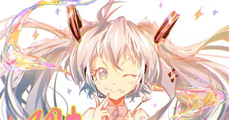 初音ミク 10th Anniversary 冷蝉のイラスト Pixiv