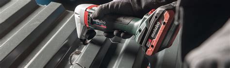 Cordless Nibbler Cutting Grinding Metalworking Metabo Power Tools