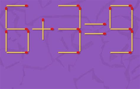 Brain Teaser Iq Test Solve The Matchstick Puzzle In 10 Seconds