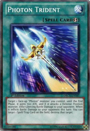 Yami No Duel Photon Trident And How To Build A Deck Yugioh Trident