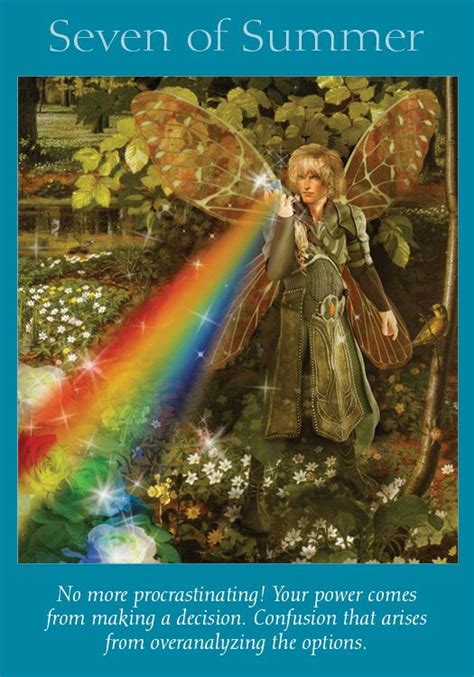 Oracle Card Seven Of Summer Doreen Virtue Official Angel Therapy