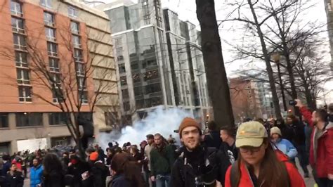 Inauguration Protesters And Police Clash On Washingtons Streets The