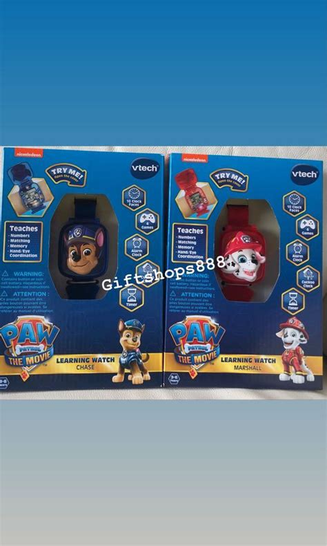 Vtech Paw Patrol The Movie Learning Watch Chase Carousell