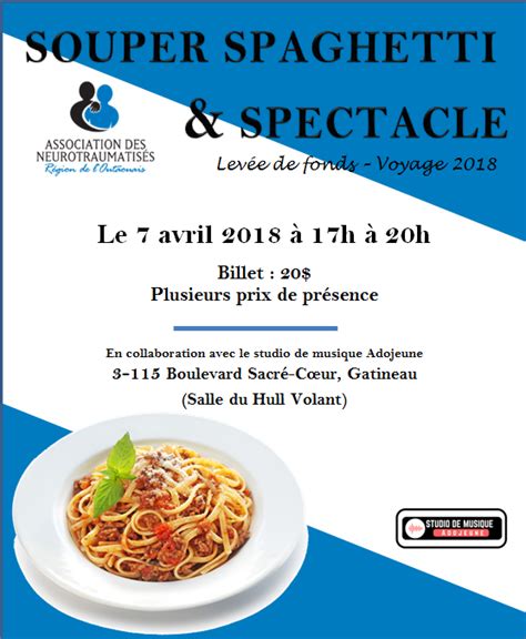 Souper Spaghetti Spectacle Cdc Rond Point