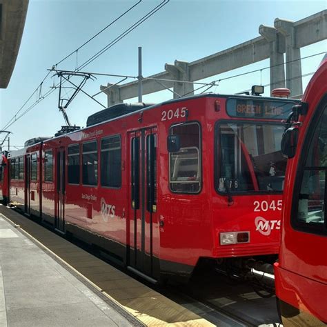 Photos At SDSU Mission Valley Snapdragon Stadium Trolley Station