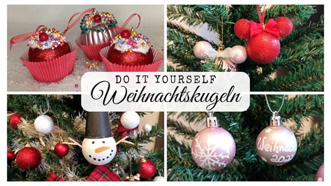 Diy Weihnachtskugeln Basteln Weihnachtsschmuck Selber Machen Diy