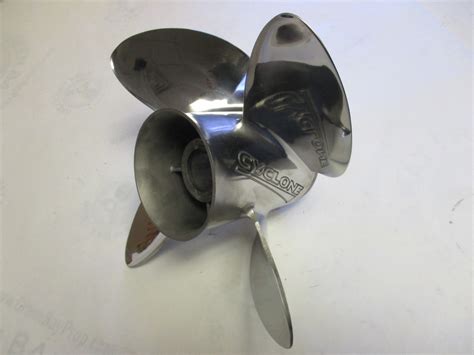 X Pitch Stainless Blade Prop Evinrude Johnson V Hp