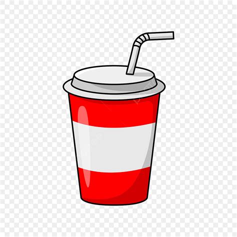 Soda Cups Clipart Transparent Png Hd A Cup Of Soda Vector Illustration