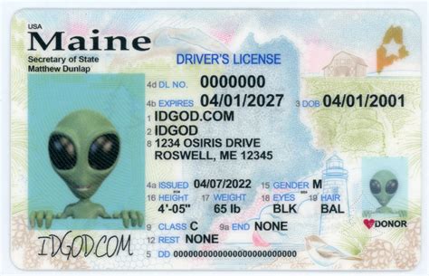 Maine Fake Id Real Idgod Official Fake Id Maker Website