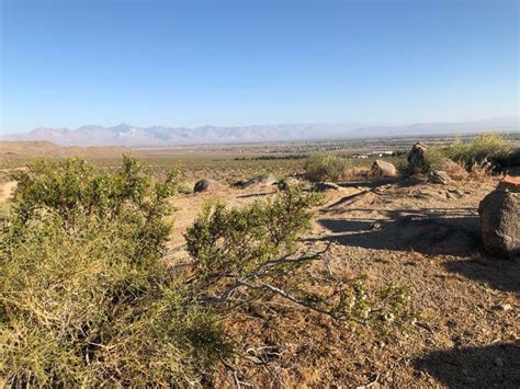 Cerro Coso Hills And Blacks Descent Mountain Bike Trail In Ridgecrest