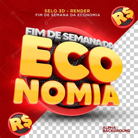 Selo 3D Para Composição Abril Imbatível PSD download Designi