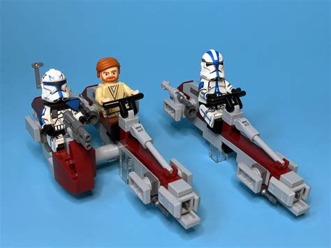 Lego Star Wars Barc Speeder With Sidecar Review Off