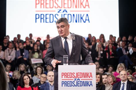 Preliminarni rezultati predsjedničkih izbora u Hrvatskoj Milanoviću