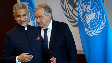 EAM Jaishankar Discusses Sudan Situation With UN Chief Guterres Says