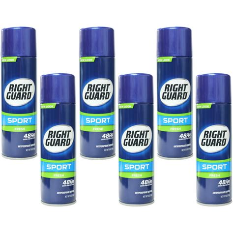 Right Guard 48 Hour Dry Sport Fresh Antiperspirant Spray 6 Oz Pack Of 6