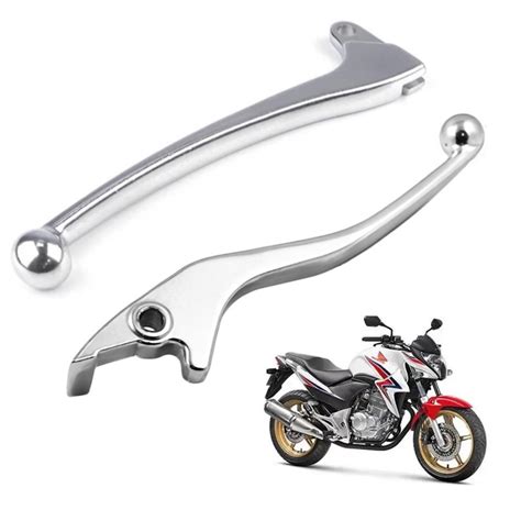 Manete Cbx 250twister 200strada Cb300 Freio A Disco Cromado Submarino