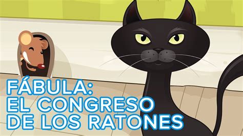 Fábula para niños El Congreso de los Ratones Cuento infantil con