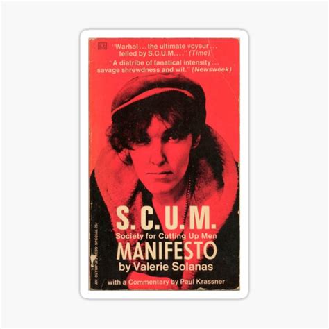 SCUM Manifesto Poster Sticker For Sale By Ewilson4 Redbubble