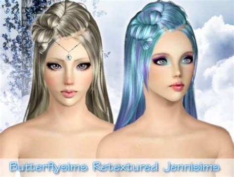 Newsea Sakura Topknot Hairstyle Retextured The Sims 3 Catalog