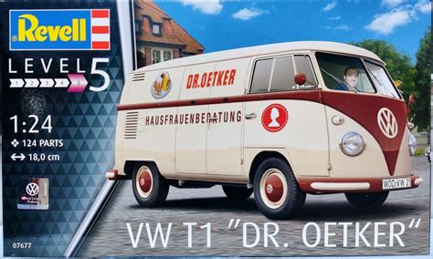 Revell Of Germany Dr Oetker 1960 S Volkswagen VW T1 Bus Van