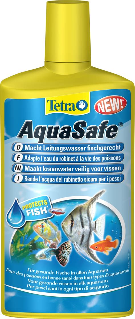 Tetra AquaSafe Rende L Acqua Del Rubinetto Sicura Neutralizza Le