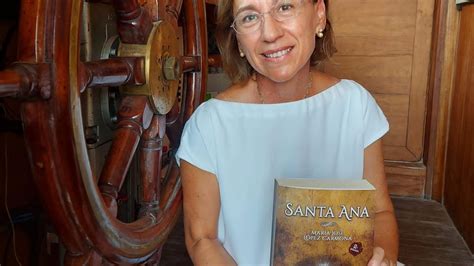 María José López Carmona presenta su libro Santa Ana en el barco