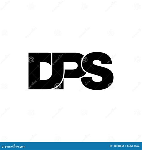 Letter DPS Simple Monogram Logo Icon Design. Stock Vector ...