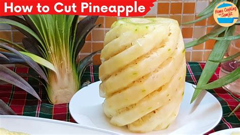 How To Cut And Remove Pineapple Eyes Youtube