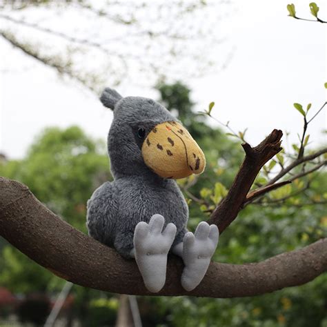 Realistic Shoebill Stork Plushie With Posable Feet Style S Bug