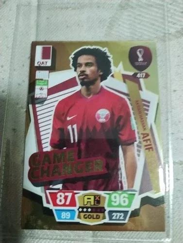 Carta Adrenalyn Xl Panini Game Changer Afif Qatar MercadoLibre