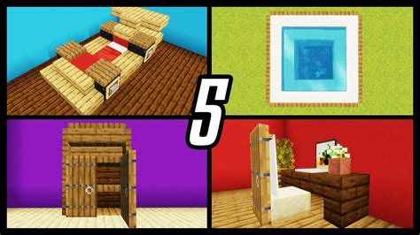 Minecraft Furniture Designs For Beginners Build Hacks And Ideas