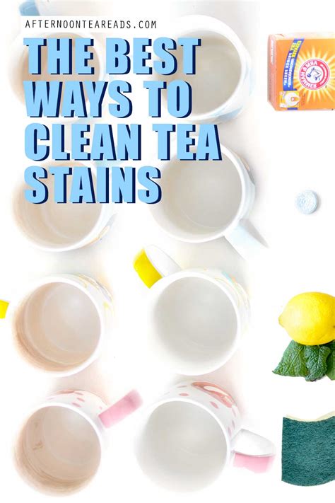 The Best Ways To Easily Clean Tea Stains From Mugs Afternoon Tea Reads