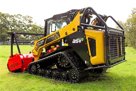 Asv Vt Forestry Max Series Posi Track Loader Hire Rental