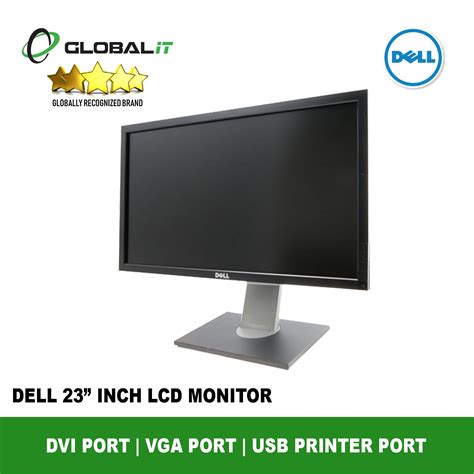 Dell P2311hb 23 Inch Widescreen 1080p Lcd Monitor Refurbished