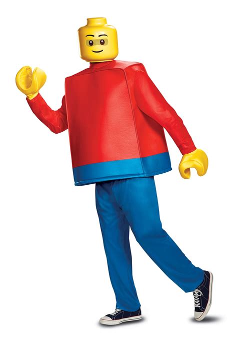 Deluxe LEGO Lego Guy Costume for Adults