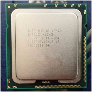 Intel Xeon X5650 X5660 X5670 X5675 X5680 X5690 cpu supports X58 ...