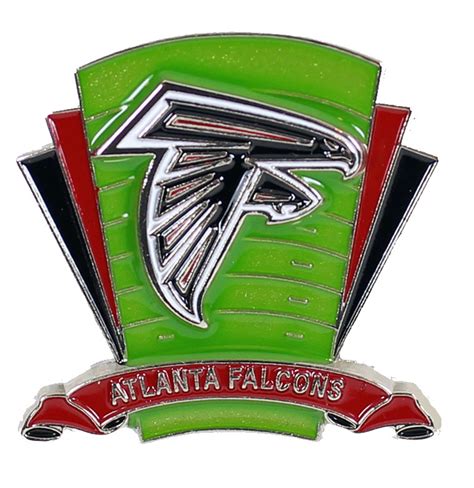 Atlanta Falcons Logo Field Pin