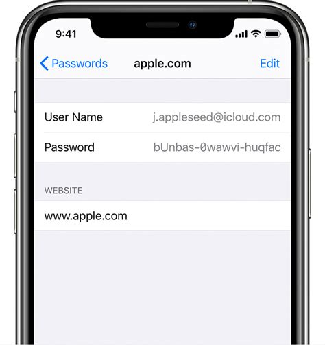 How To Find Saved Passwords On Your Iphone Apple Support