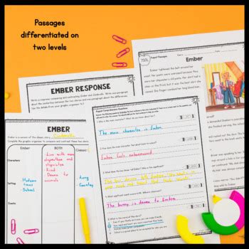 August Differentiated Reading Comprehension Passages Lexile 4th 5th