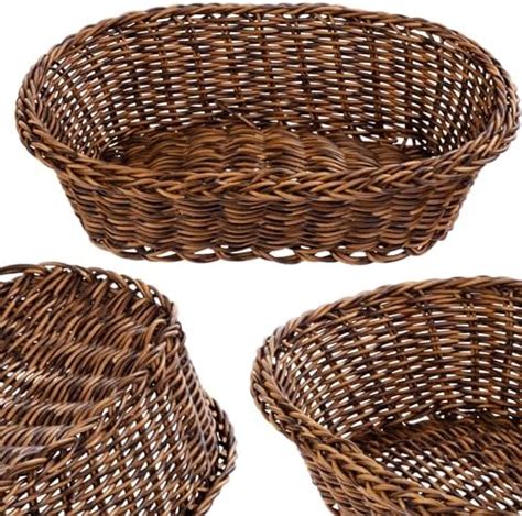 Decorasian Cestino Per Il Pane Intrecciato In Rattan Cestino Per Il