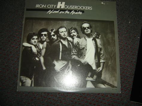 Iron City Houserockers Blood On The Bricks 1981 USA Orig Lyrics E E