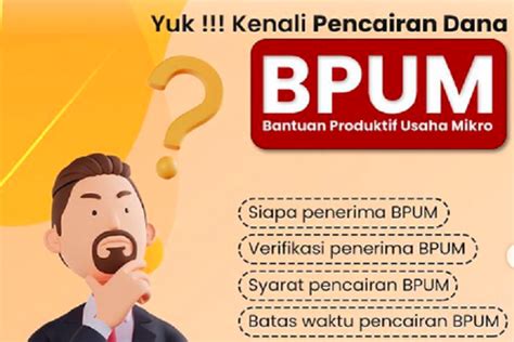 Bpum Jadwal Cair Syarat Cara Daftar Dan Cek Penerima Blt Umkm