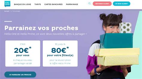 Hello bank 160 euros 5 étapes pour recevoir la Prime