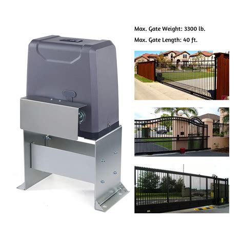 Buy CO Z 3300 Lb Automatic Sliding Gate Opener With 2 Remote Controls