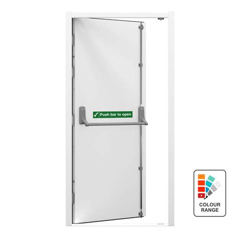 Security Fire Exit Door | Latham's Steel Doors