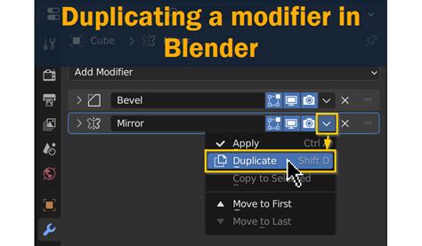 How To Copy Modifiers In Blender Dmodels Blog