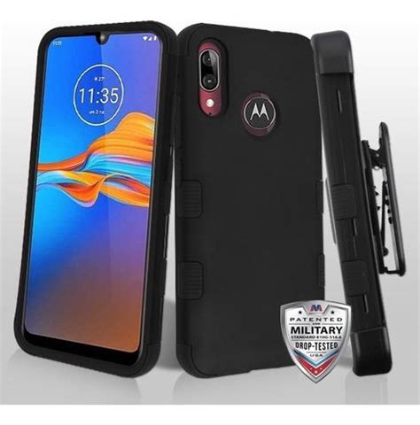 Moto E Plus Funda Con Clip De Uso Rudo Piezas Mybat En M Xico