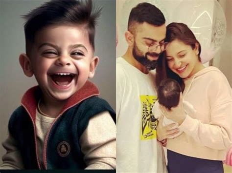 Virat Kohli and Anushka's Son Akaay's AI-Generated Photos Go Viral ...